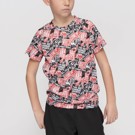 LEONE KIDS patch TSHIRT - red